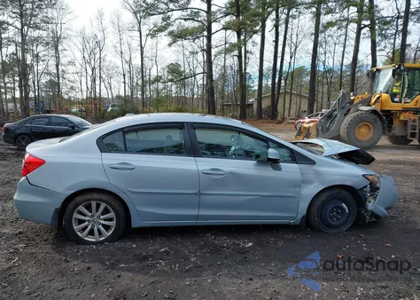 2012 Honda Civic Ex-L from USA, damaged, VIN 19XFB2F99CE306695